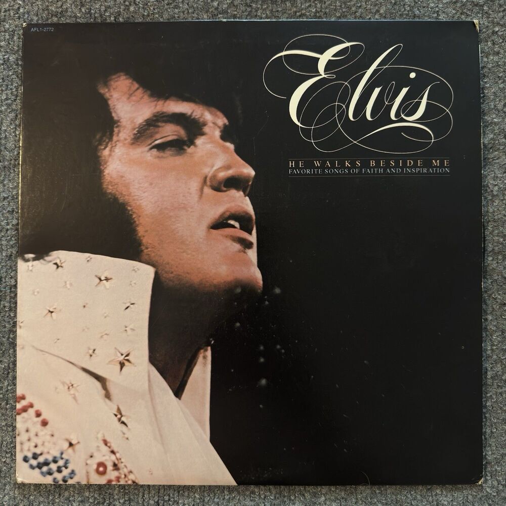 Elvis Presley He Walks Beside Me 1978 Vinyl LP RCA AFL1-2772 Gospel